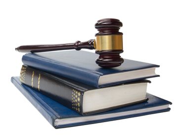 Felony Bail Bonds — Law Book with a Wooden Gavel in San Antonio, TX