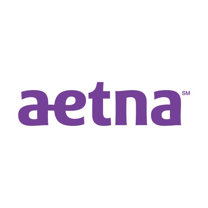 Luna-Dental-Dallas- Aetna logo in purple on a white background.