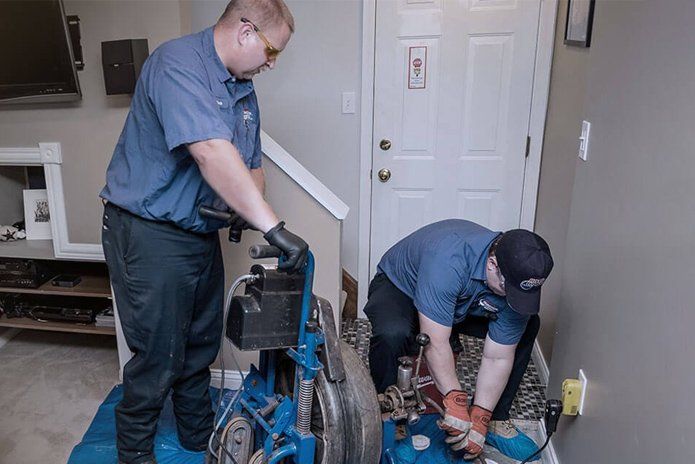 floor drain cleaning