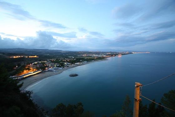 Panorama del lido di Catanzaro