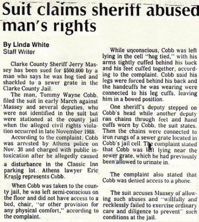 Sheriff's Abuse — Watkinsville, GA — Law Offices of Eric K. Krasle