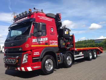 Two haulage vehicles