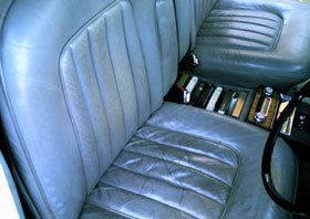 Leather reconolising - Southend-on-Sea - Protrim Mobile Vehicle Trim Repair - Rolls Royce Seats Close-up image of a lady’s face