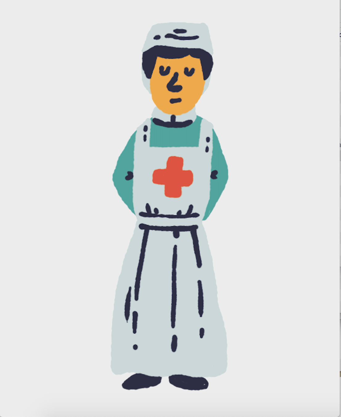 WWI nurse