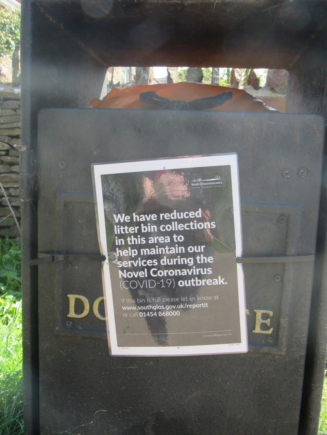 Fewer bin collections