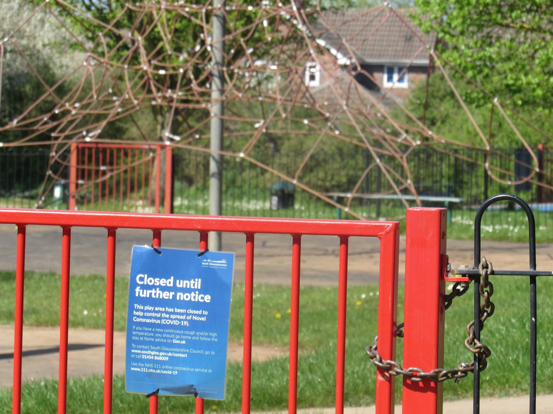 Playground closed