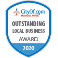 CityOf.com Outstanding Local Business Award - 2020 CityOf.com Outstanding Local Business Award - 2020
