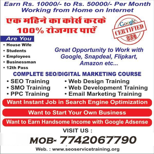 seo digital marketing institute in jaipur sikar