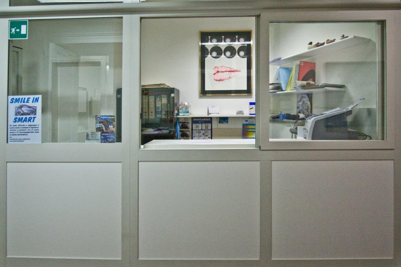 segreteria dello studio dentistico
