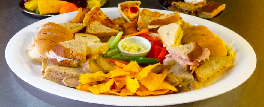 buffet place with chips