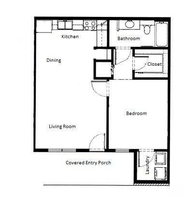 1 Bed 1 Bath