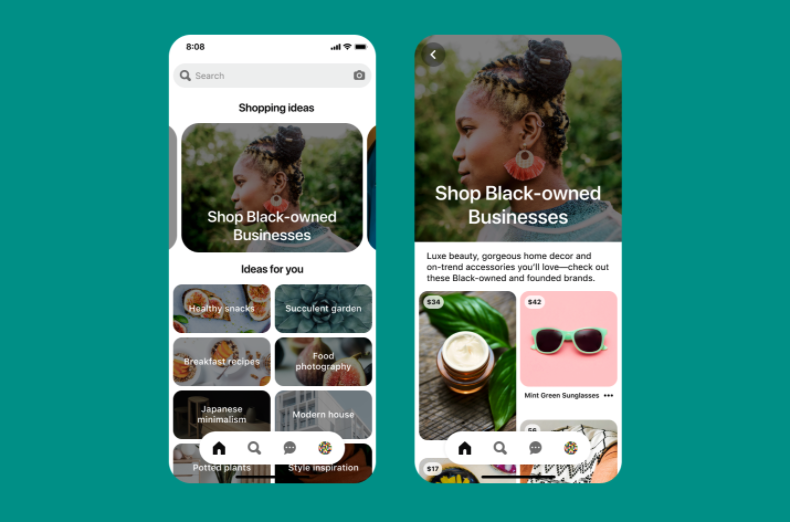 Pinterest brand diversity