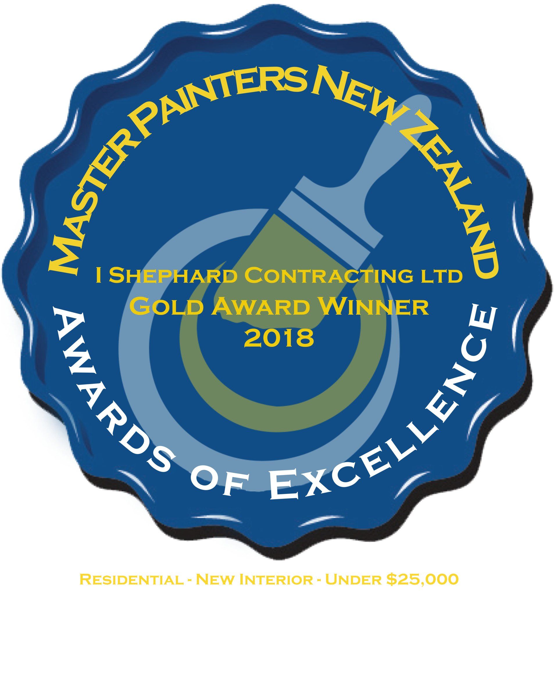 Master painters new zealand gold award winner 2018