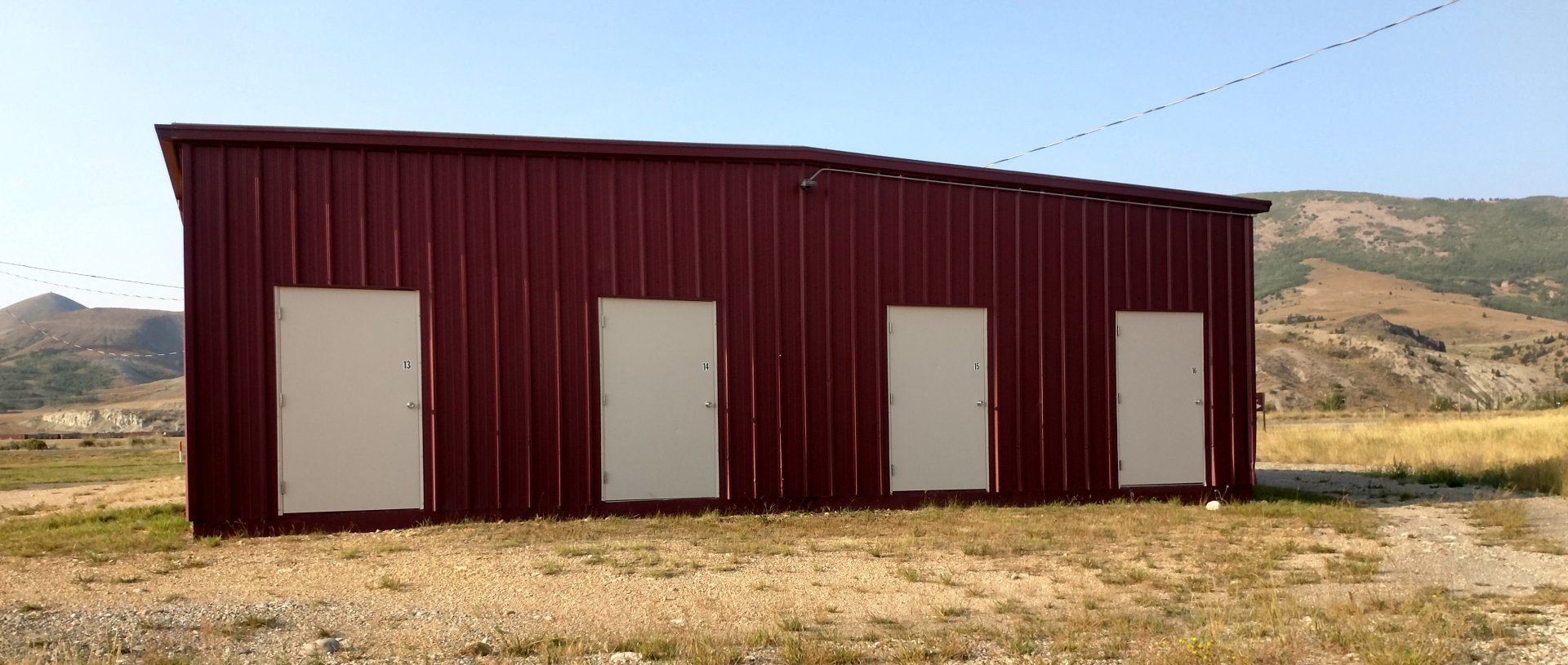 storage units
