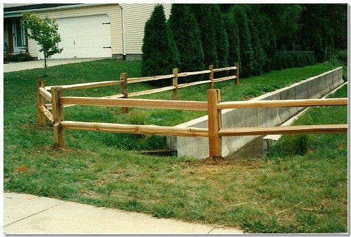 Split Rail Fence — Green, OH — Big John Fence Company