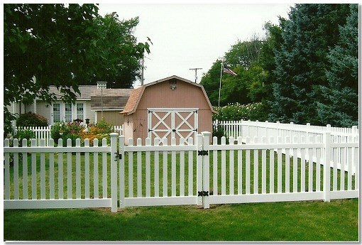 White Fence — Green, OH — Big John Fence Company