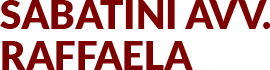 SABATINI AVV. RAFFAELA - Logo