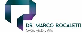 Logotipo del Dr. Marco Boca, especialista en enfermedades de colon, recto y ano