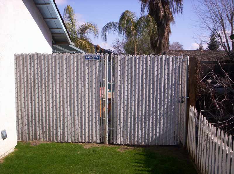 Residential chainlink fence — Wood Fences in Bakersfield, CA