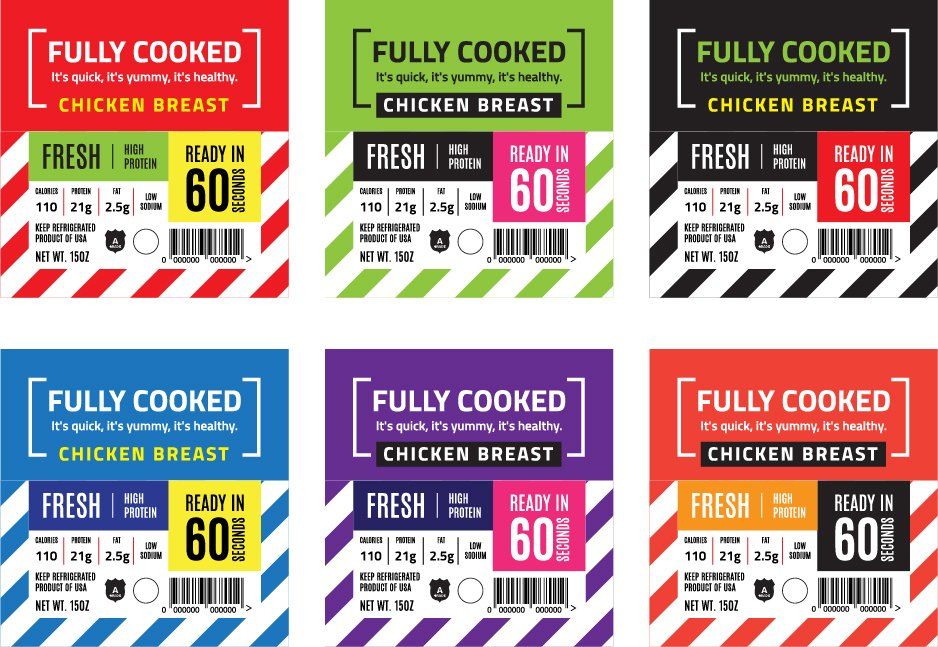 Food label designs