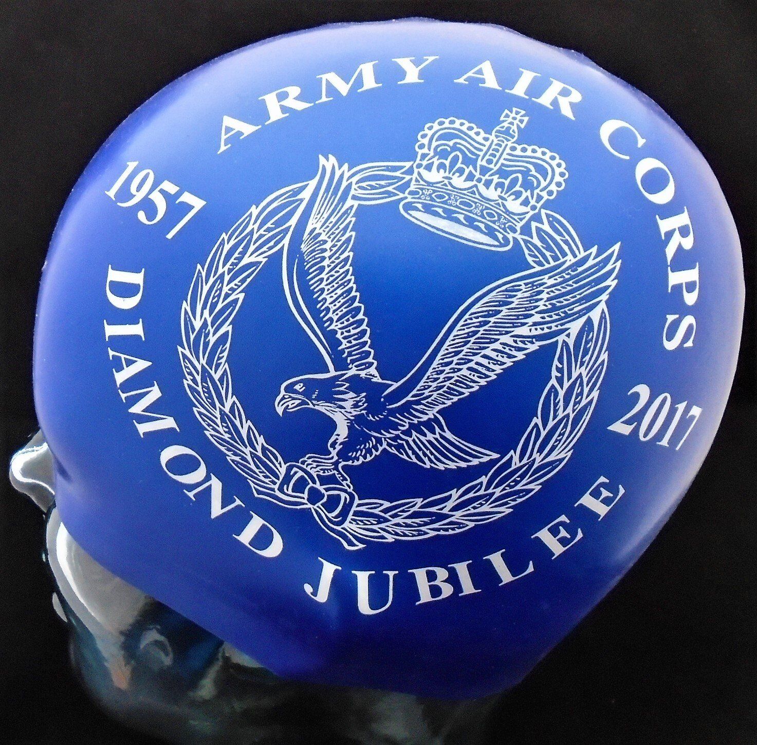 A diamond jubilee button for the army air corps