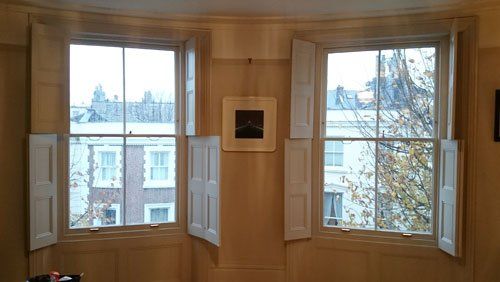 UPVC Casement window, outside