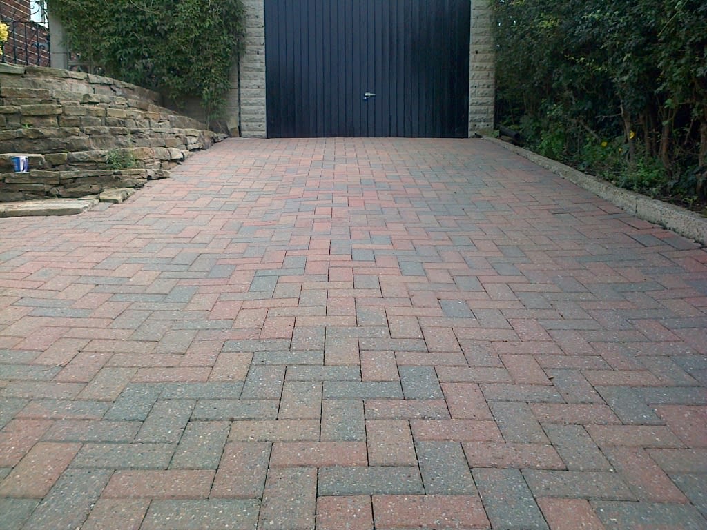 clean driveway