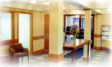 Deck Contractors — Northwest Savings Bank Office Side View in Haven, PA