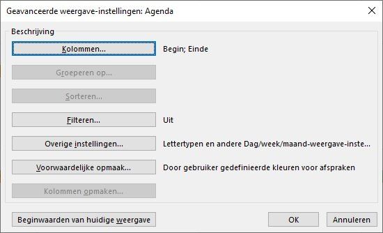 Voorwaardelijke opmaak Outlook