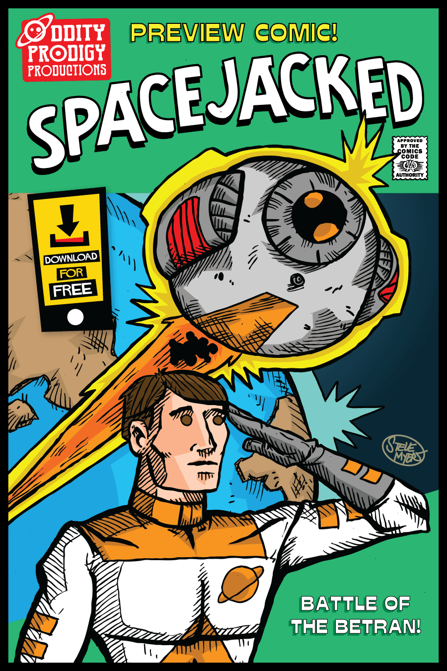 Spacejacked Preview Comic Spacejacked Preview Comic