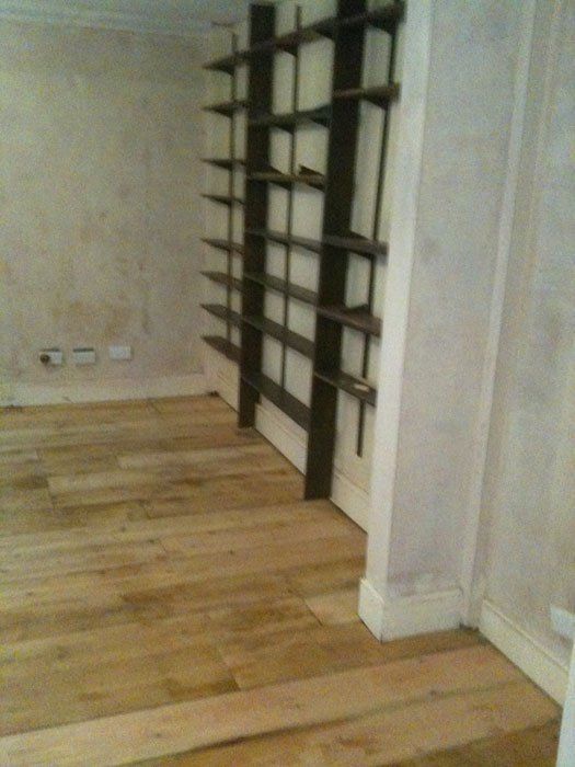 Light wood floor