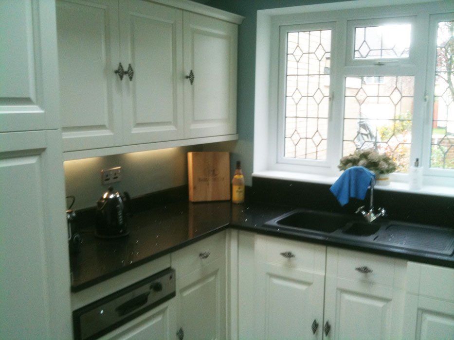 White kitchen