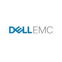 Dell EMC logo in blue and gray on a white background