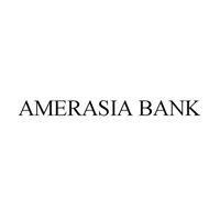 Amerasia Bank logo in black text on a white background