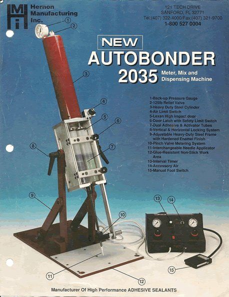 Autobonder 2035 Dispensing Machine — Longwood, FL — Designed Concept Machining