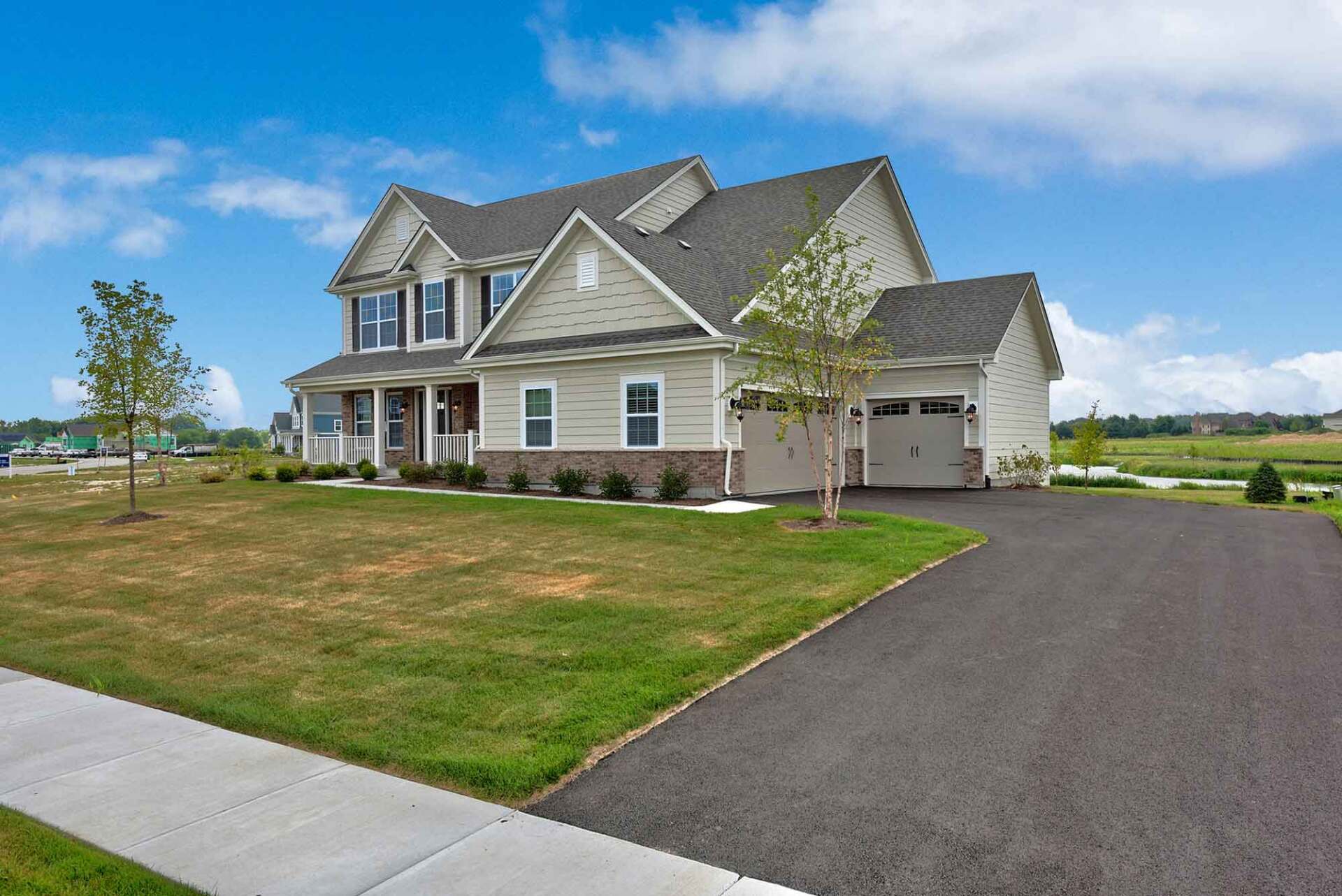 Asphalt Driveway Leading to Car Garage — San Francisco Bay, CA — CalWest Paving Co.