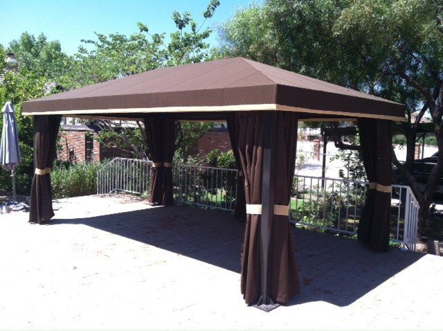AZ Awning pool side cabana in Phoenix AZ