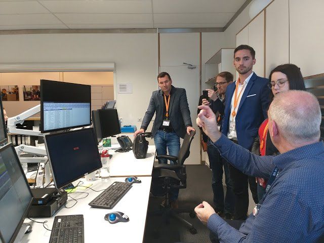 We visited the control rooms of the RAI and Liberty Global in Amsterdam with the Entelec marketing team.