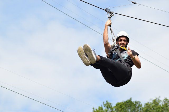 Nous avons eu notre team building annuel &agrave; Durbuy vendredi dernier.