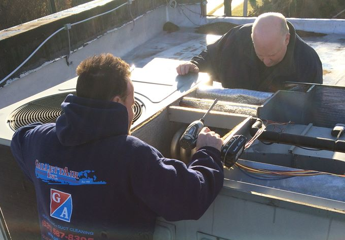 commercial HVAC service by GallettAir Inc.