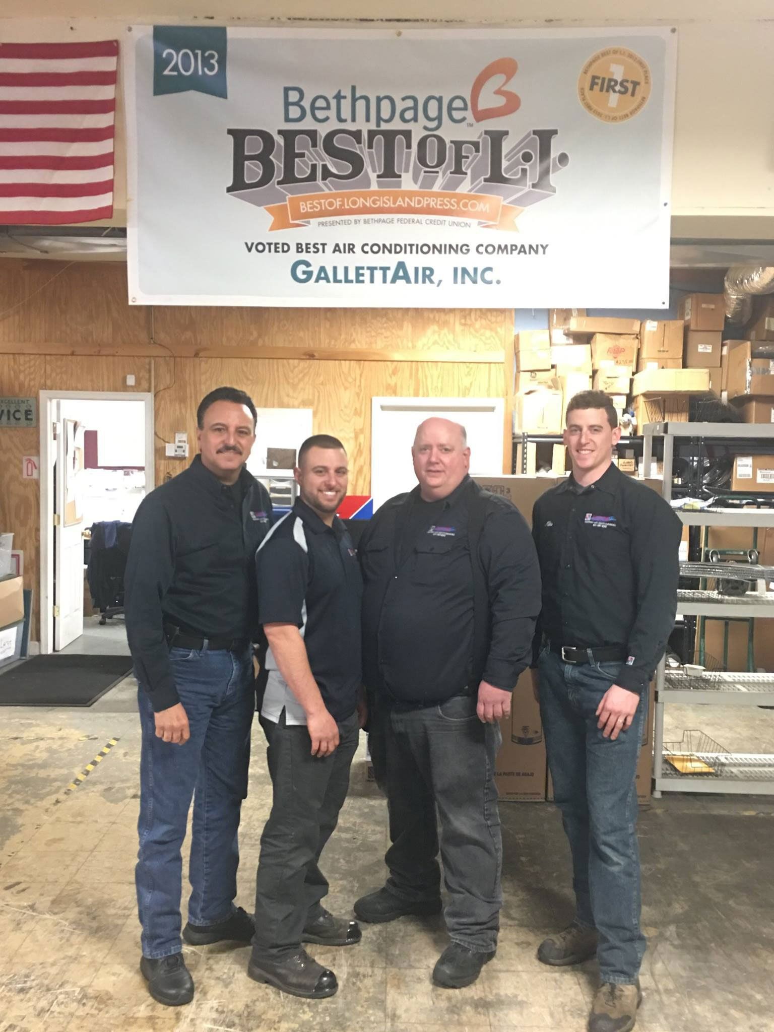 Gallett Air staff