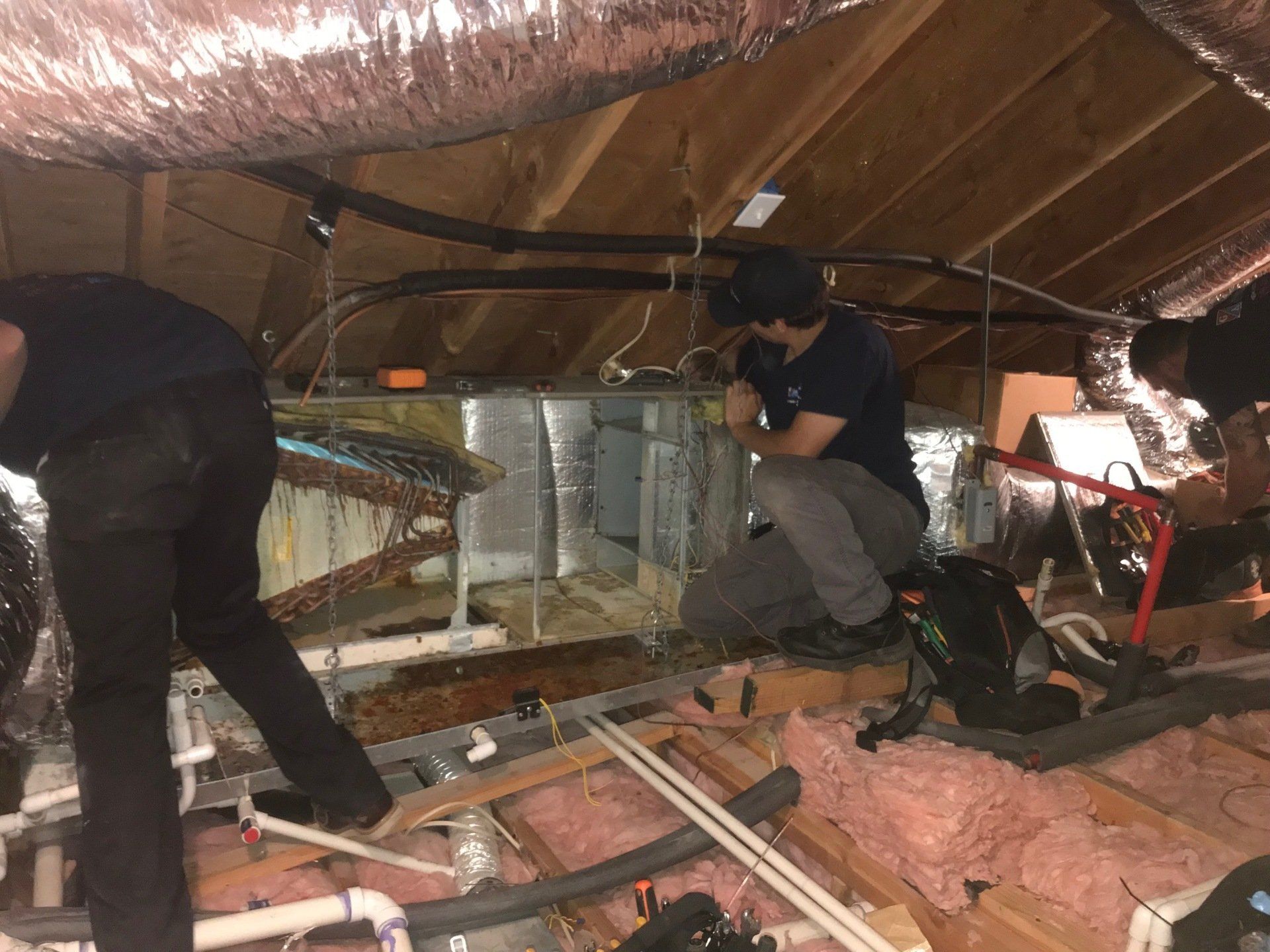 HVAC service by GallettAir Inc.