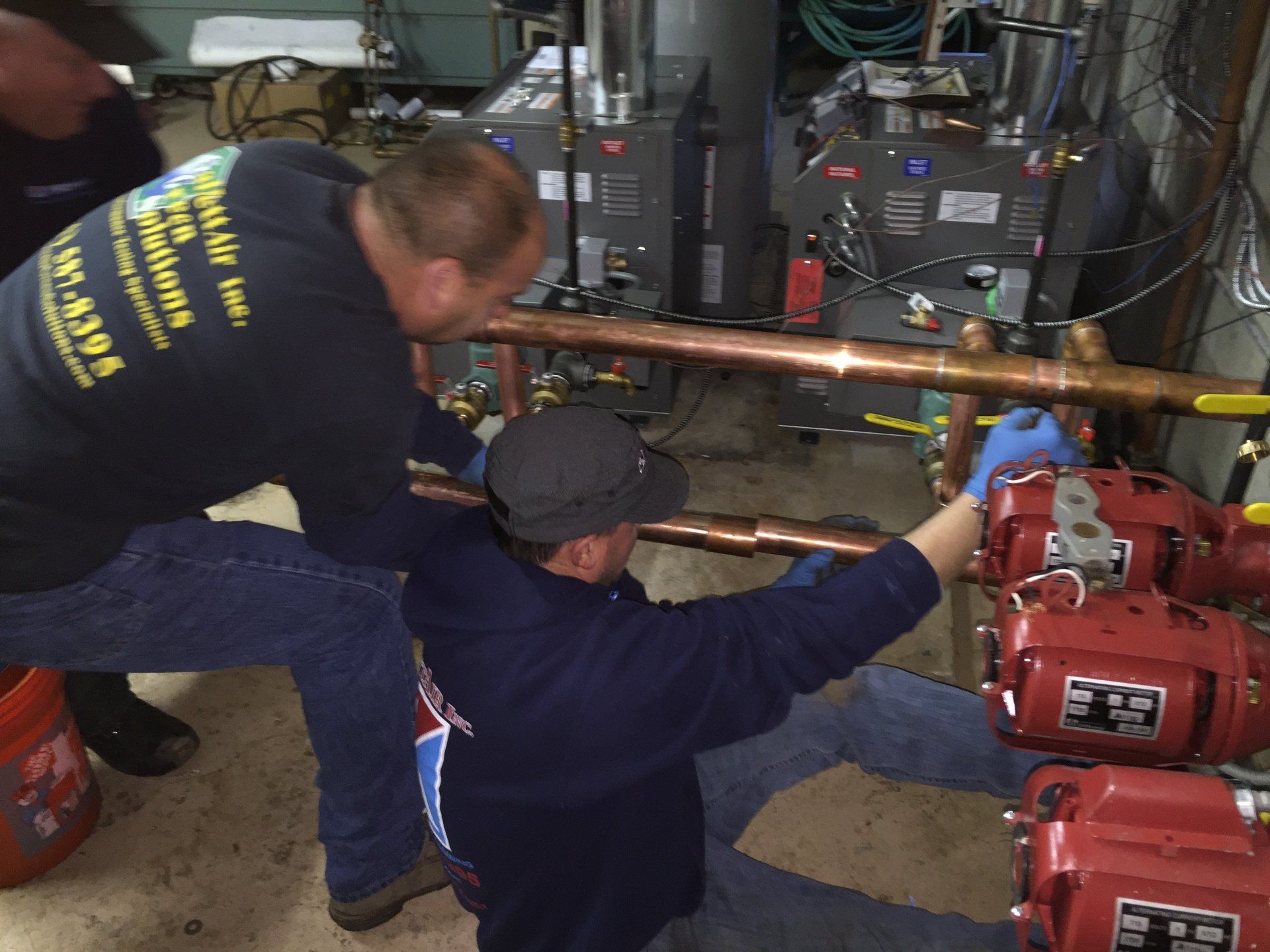 contractors at work