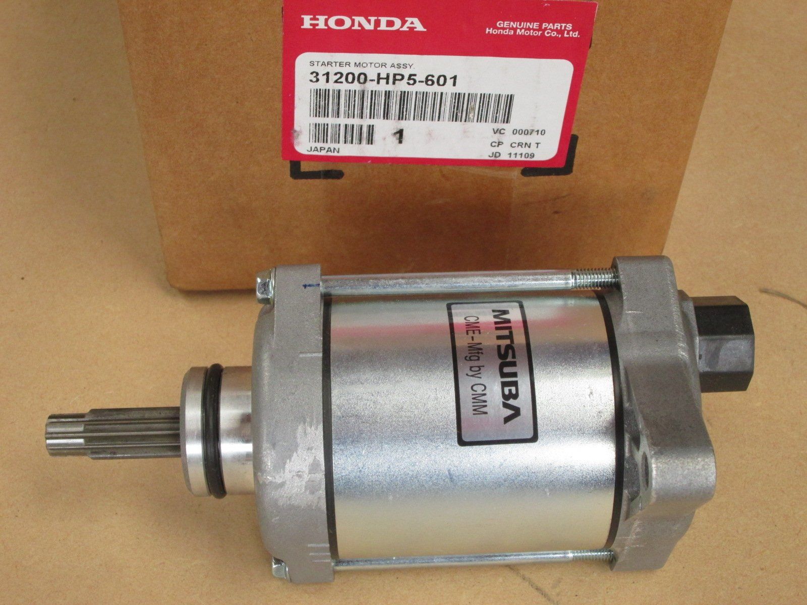 Genuine Honda 2007-2013Starter Motor31200-HP5-601