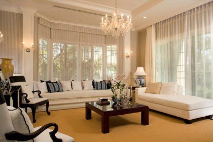 Modern and vintage interiors