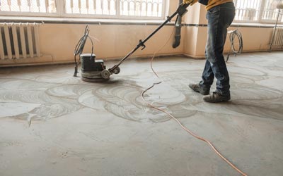 Grinding — Grinding of Concrete Floor in Jacksonville, FL Grinding — Grinding of Concrete Floor in Jacksonville, FL