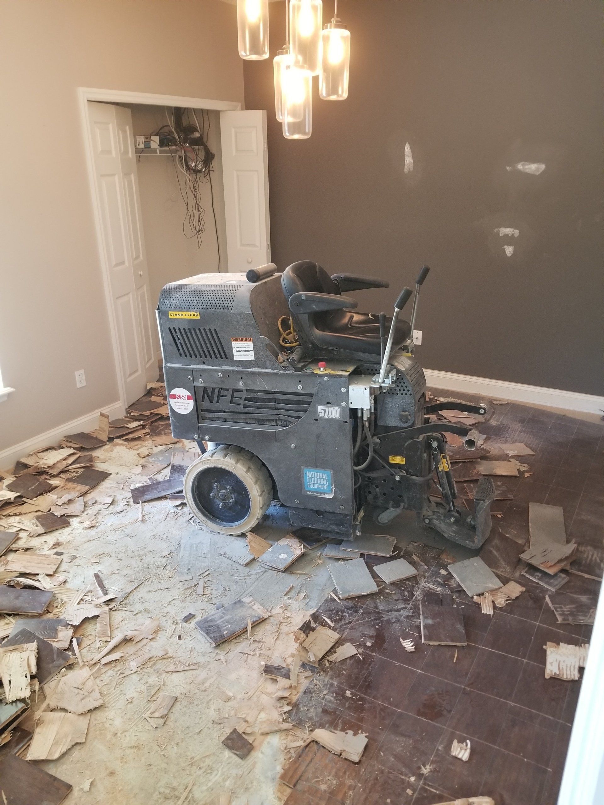 wood flooring removal