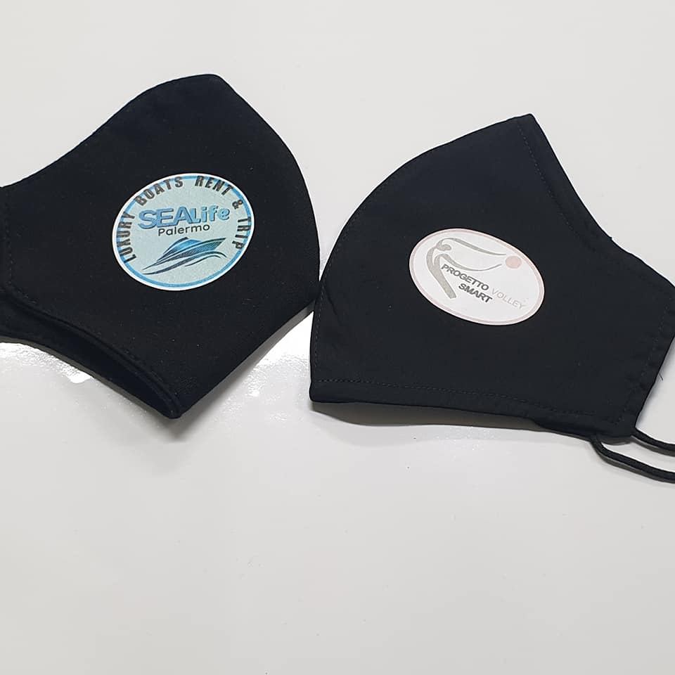 mascherine personalizzate con logo azienda