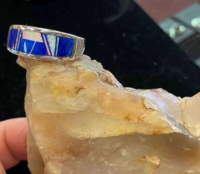 Native Deep Blue Ring — Atlanta, GA — Aztec Jewelers
