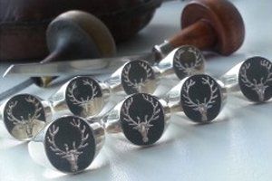 Silver cufflinks 1